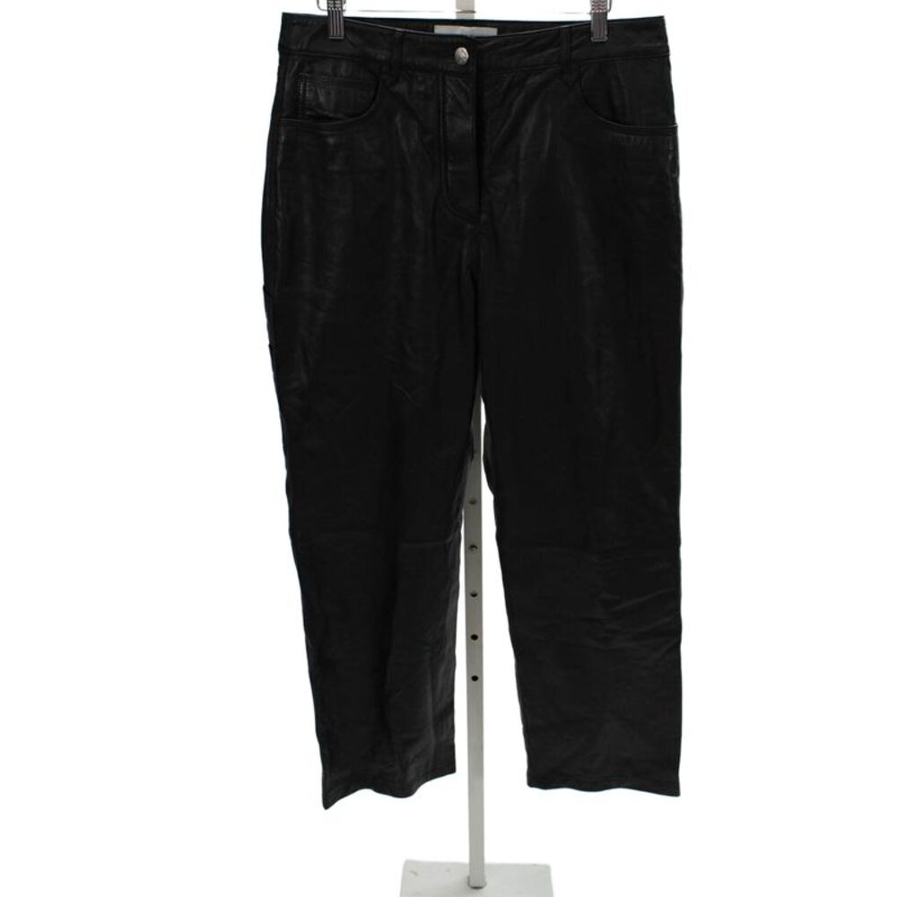 Remain Womens Dress Pants Black Lamb Leather Size 6